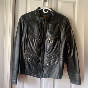 Genuine Leather Danier XL moto jacket
